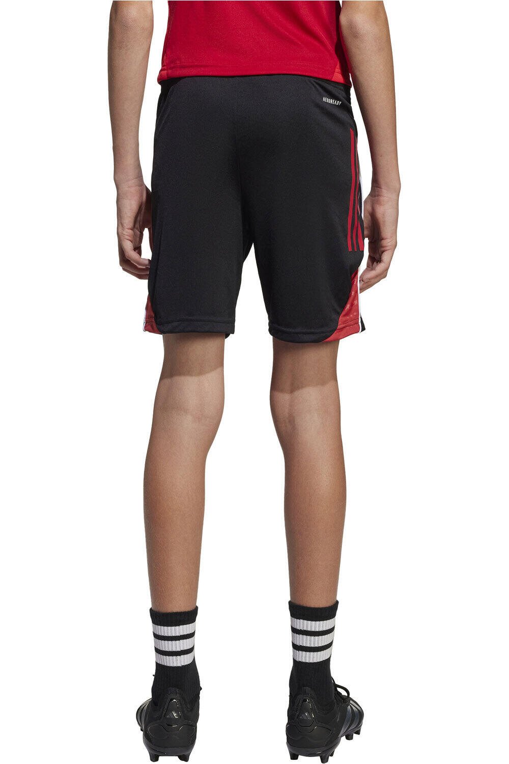 adidas pantalones cortos futbol niño TIRO25C TR SHOY vista trasera