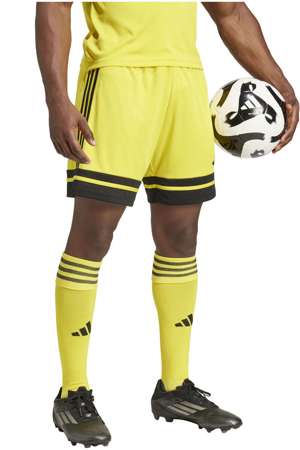 adidas pantalones cortos futbol SQUA25 SHO M vista detalle