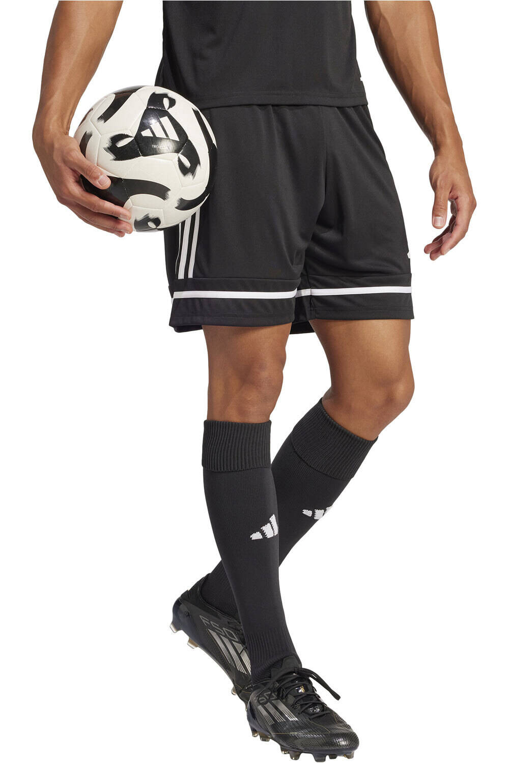 adidas pantalones cortos futbol SQUA25 SHO M vista detalle