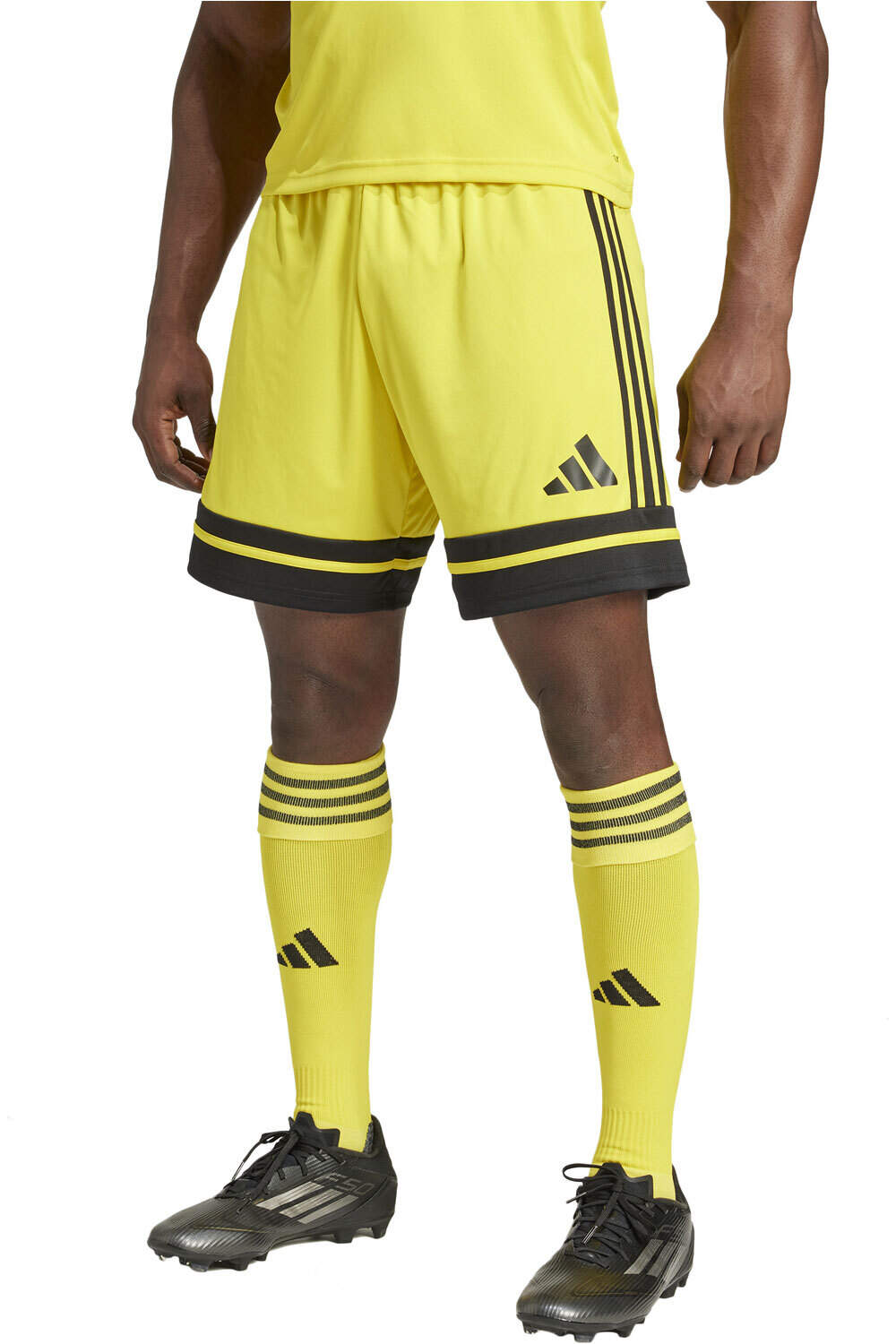 adidas pantalones cortos futbol SQUA25 SHO M vista frontal