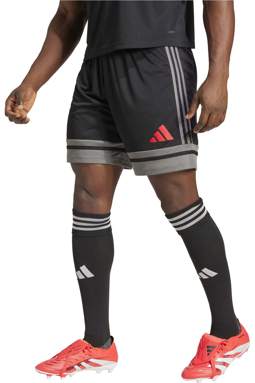 adidas pantalones cortos futbol SQUA25 SHO M vista frontal