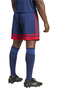 adidas pantalones cortos futbol SQUA25 SHO M vista trasera
