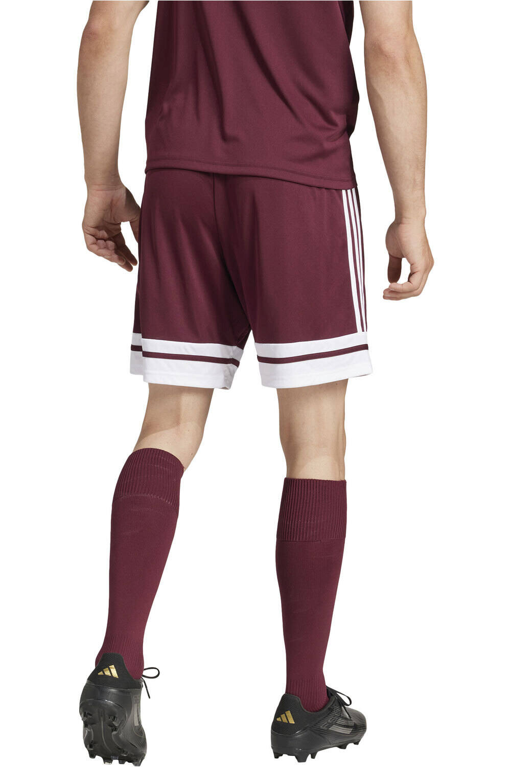 adidas pantalones cortos futbol SQUA25 SHO M vista trasera