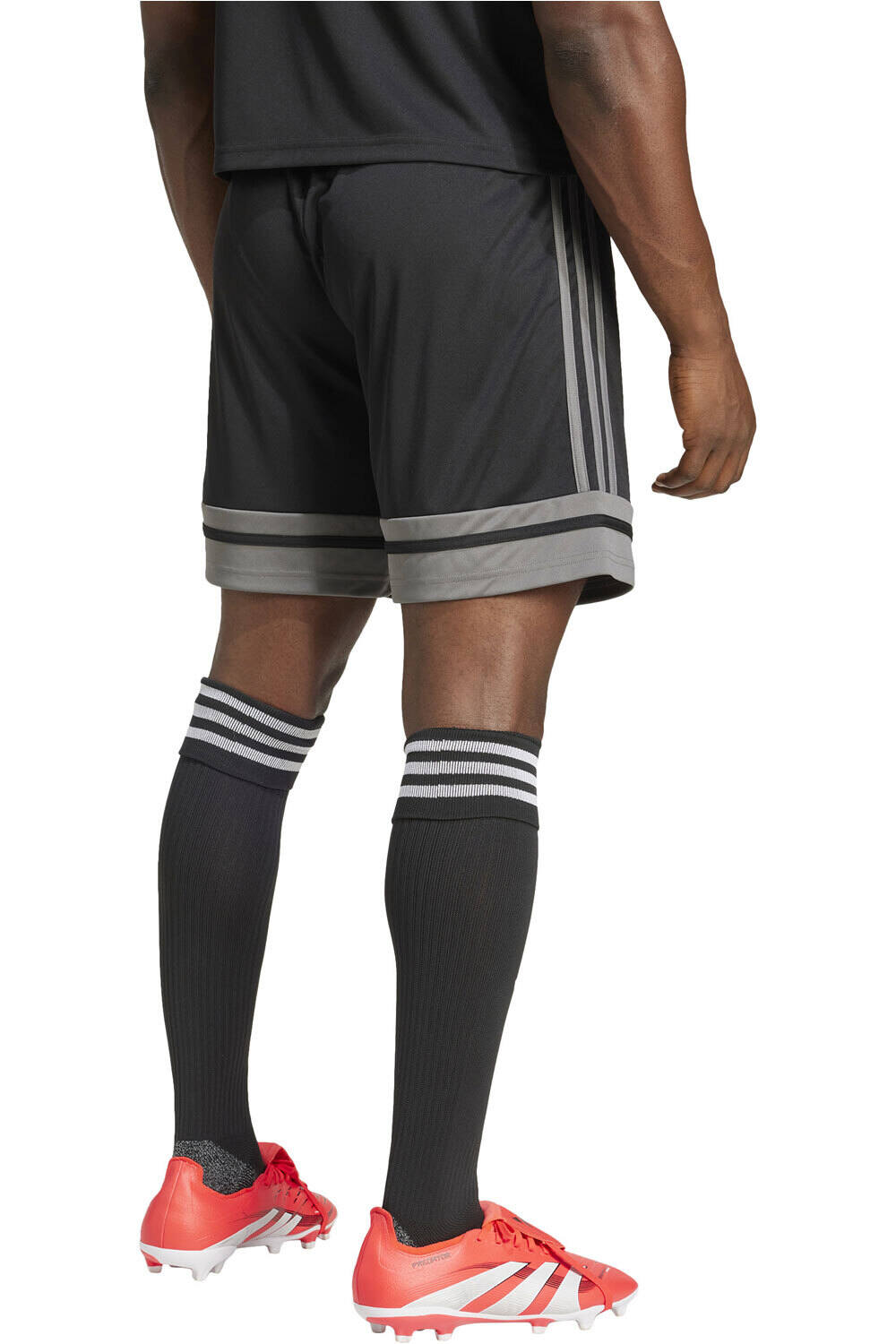 adidas pantalones cortos futbol SQUA25 SHO M vista trasera