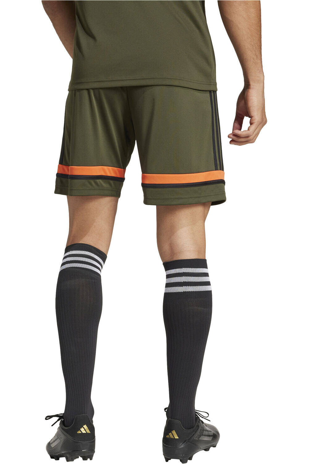 adidas pantalones cortos futbol SQUA25 SHO M vista trasera