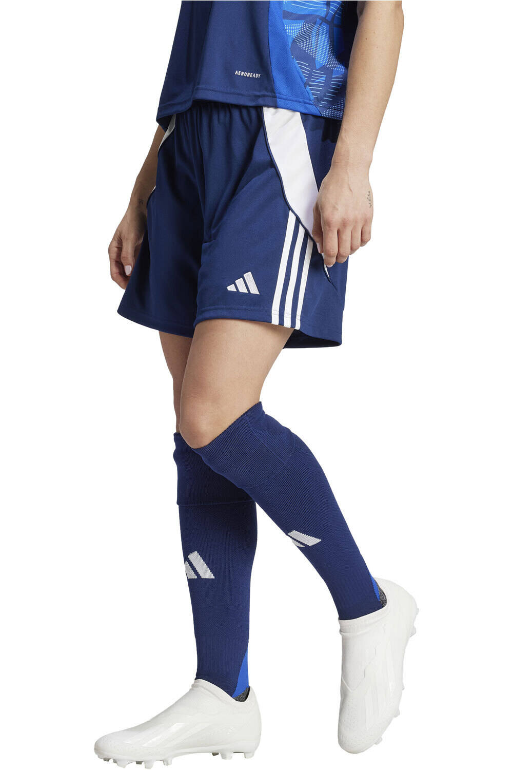 adidas pantalones cortos futbol TIRO24 SHO W vista frontal