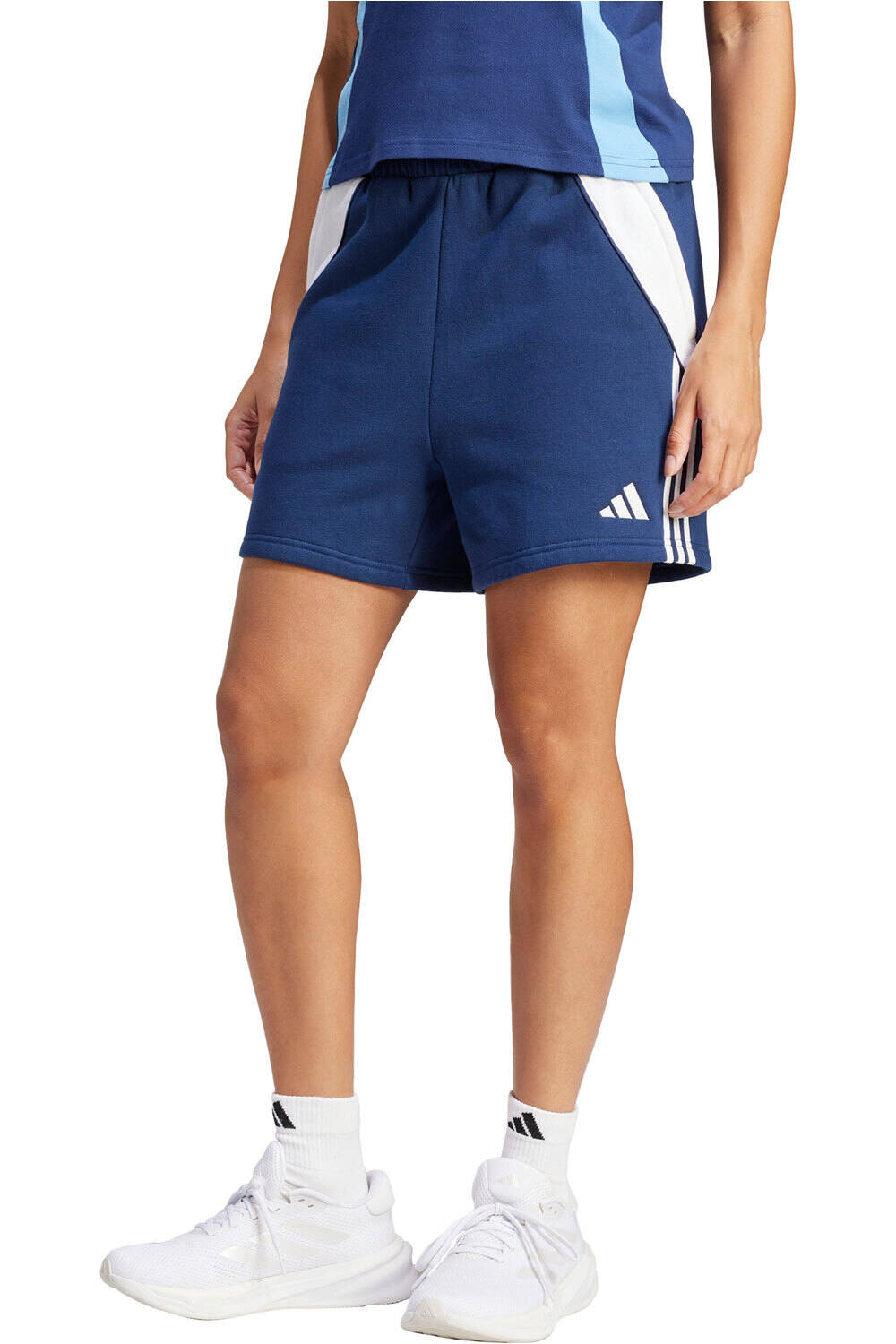 adidas pantalones cortos futbol TIRO24 SWSHOW vista frontal