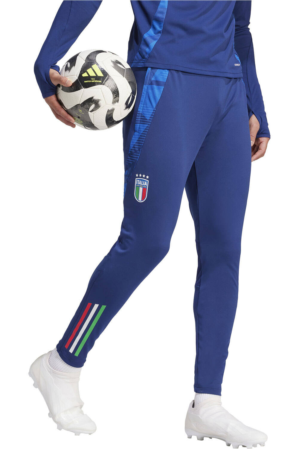 adidas pantalones futbol ITALIA 25 TR PNT vista detalle