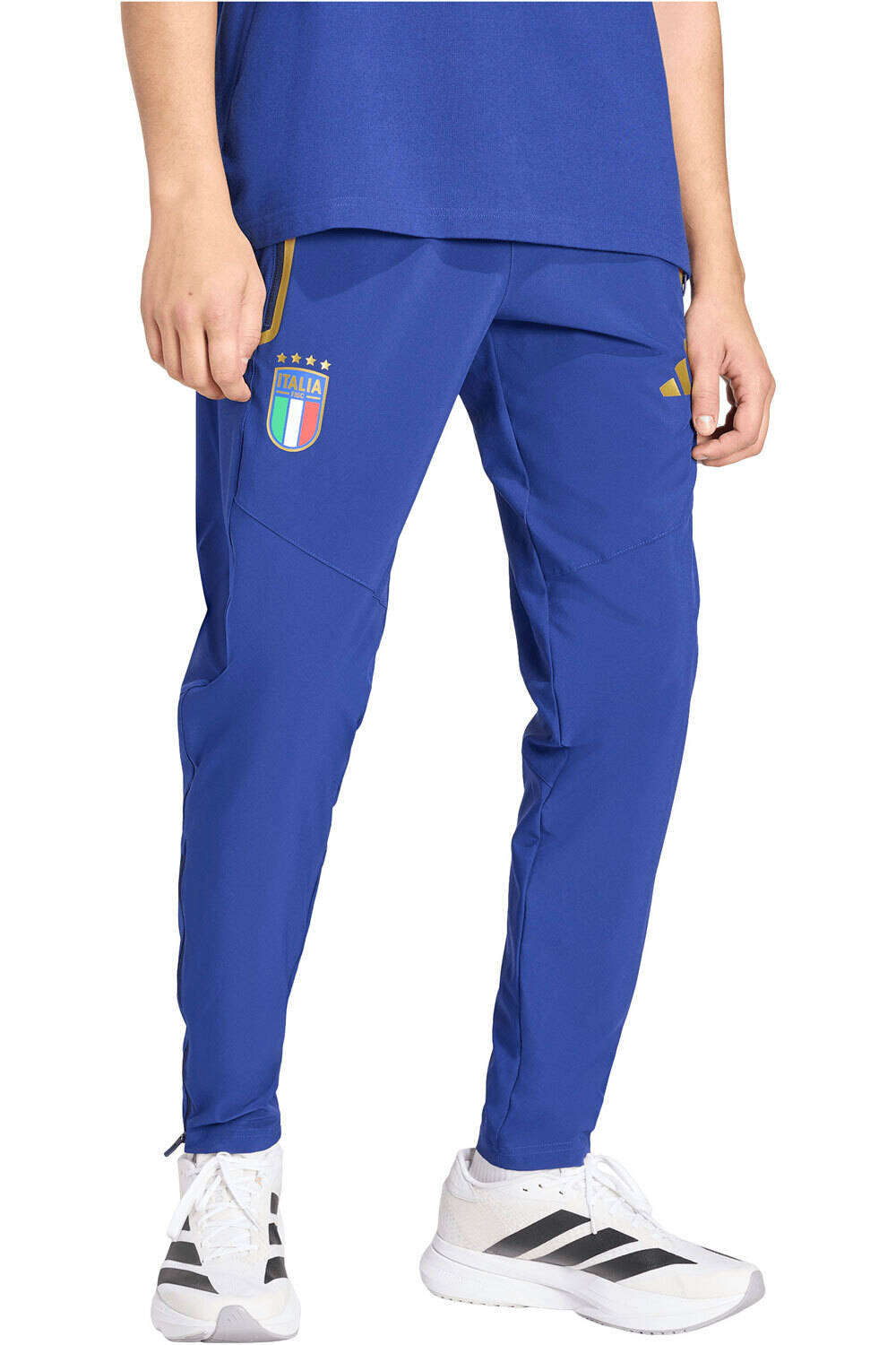adidas pantalones futbol ITALIA TIRO TRAVEL vista frontal