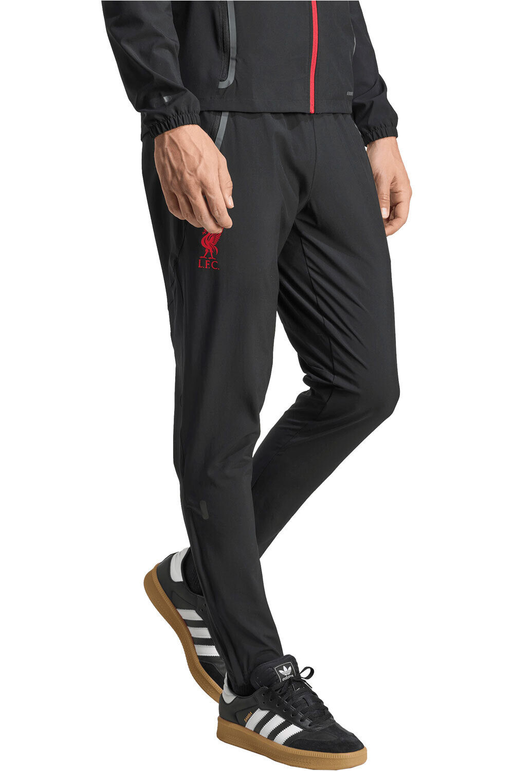 adidas pantalones futbol LIVERPOOL FC TIRO 25 VIS TECH TRAVEL vista detalle