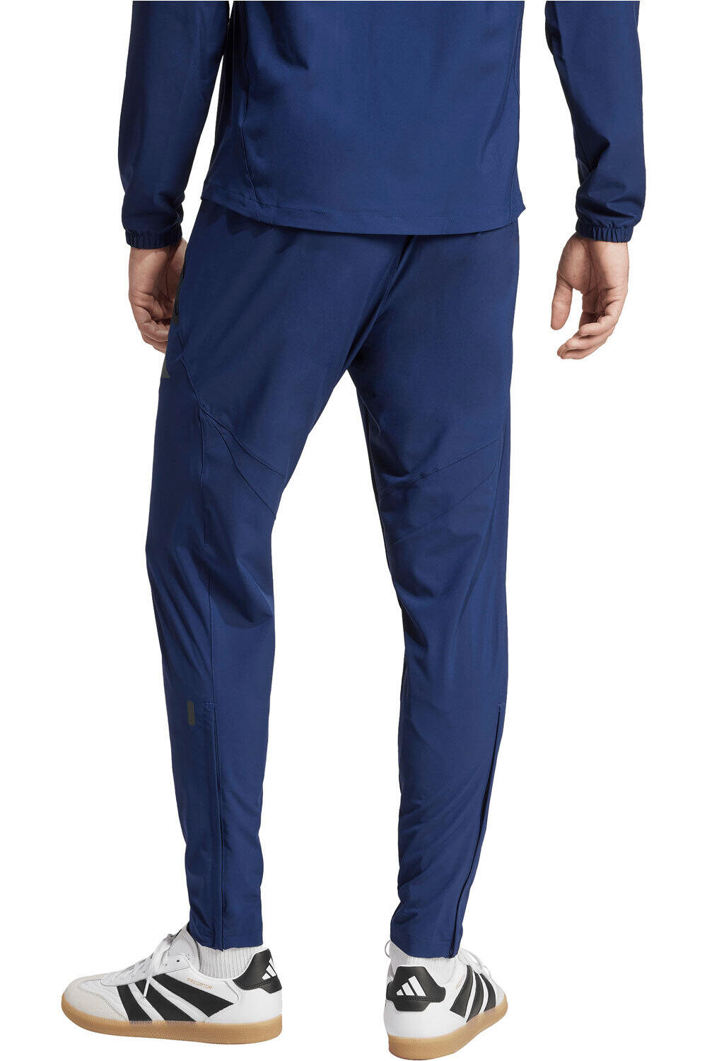 adidas pantalones futbol MANCHESTER U TIRO 25 VIS TECH TRAVEL vista trasera