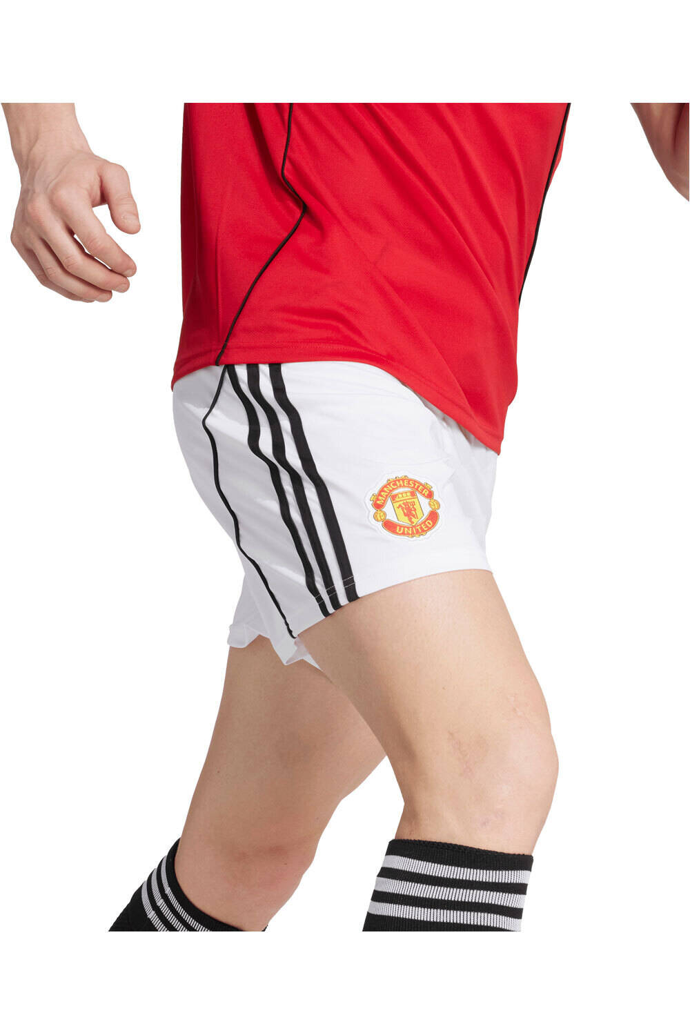 adidas pantalones fútbol oficiales 1 EQUIPACIN MANCHESTER UNITED 25/26 vista detalle