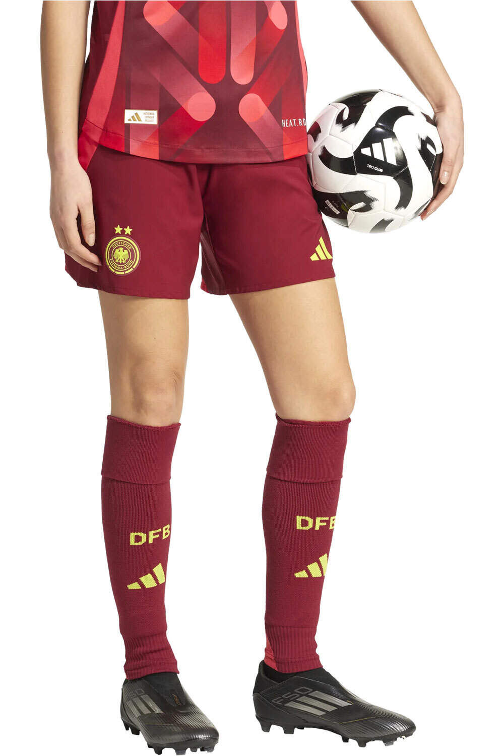 adidas pantalones fútbol oficiales ALEMANIA 25 A SHO AU W vista detalle