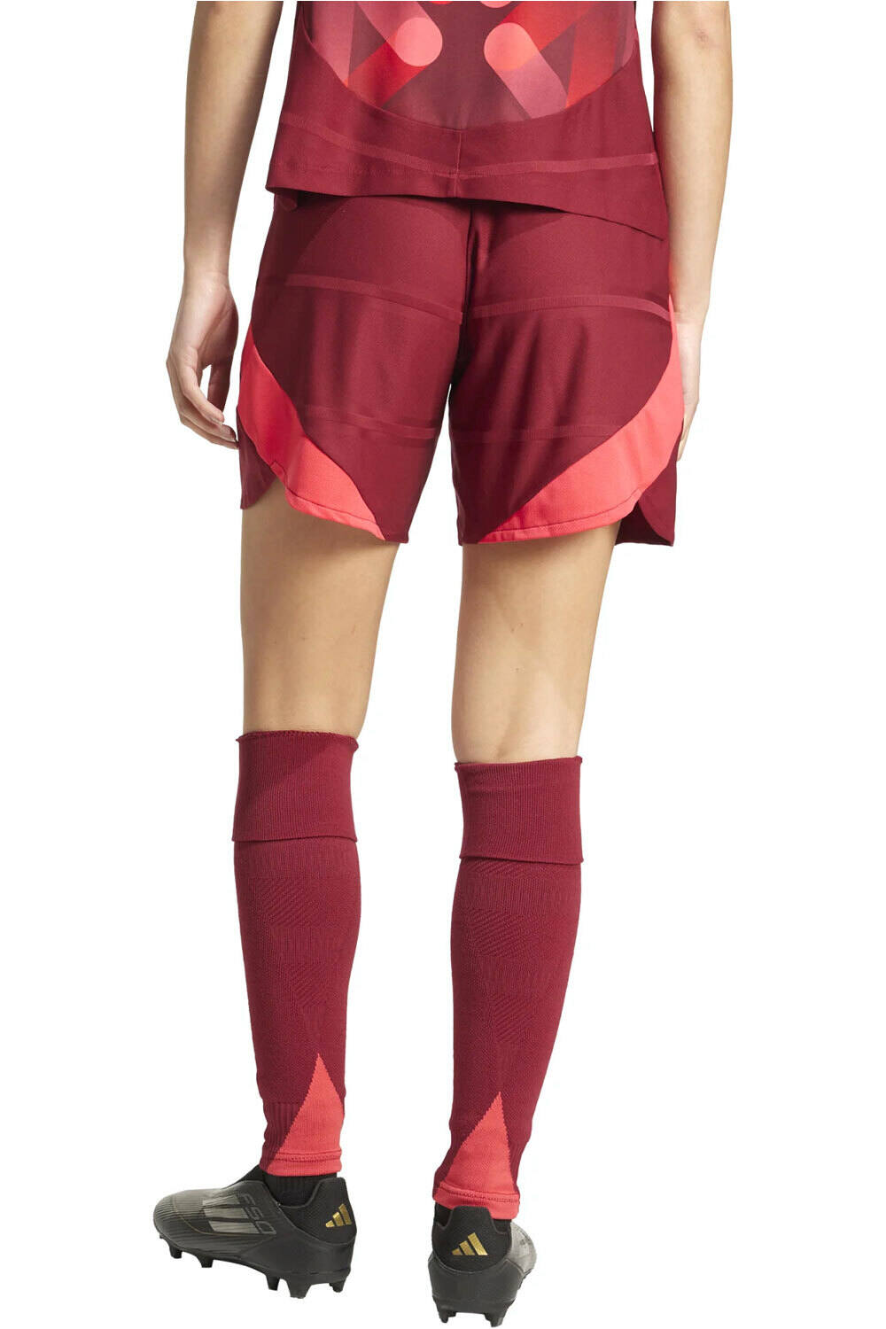 adidas pantalones fútbol oficiales ALEMANIA 25 A SHO AU W vista trasera