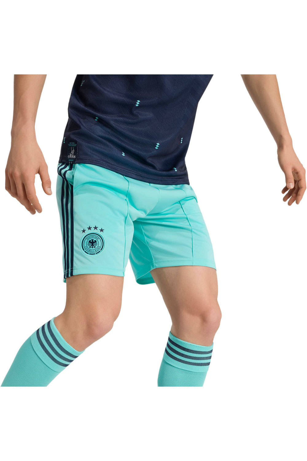 adidas pantalones fútbol oficiales ALEMANIA 26 vista detalle