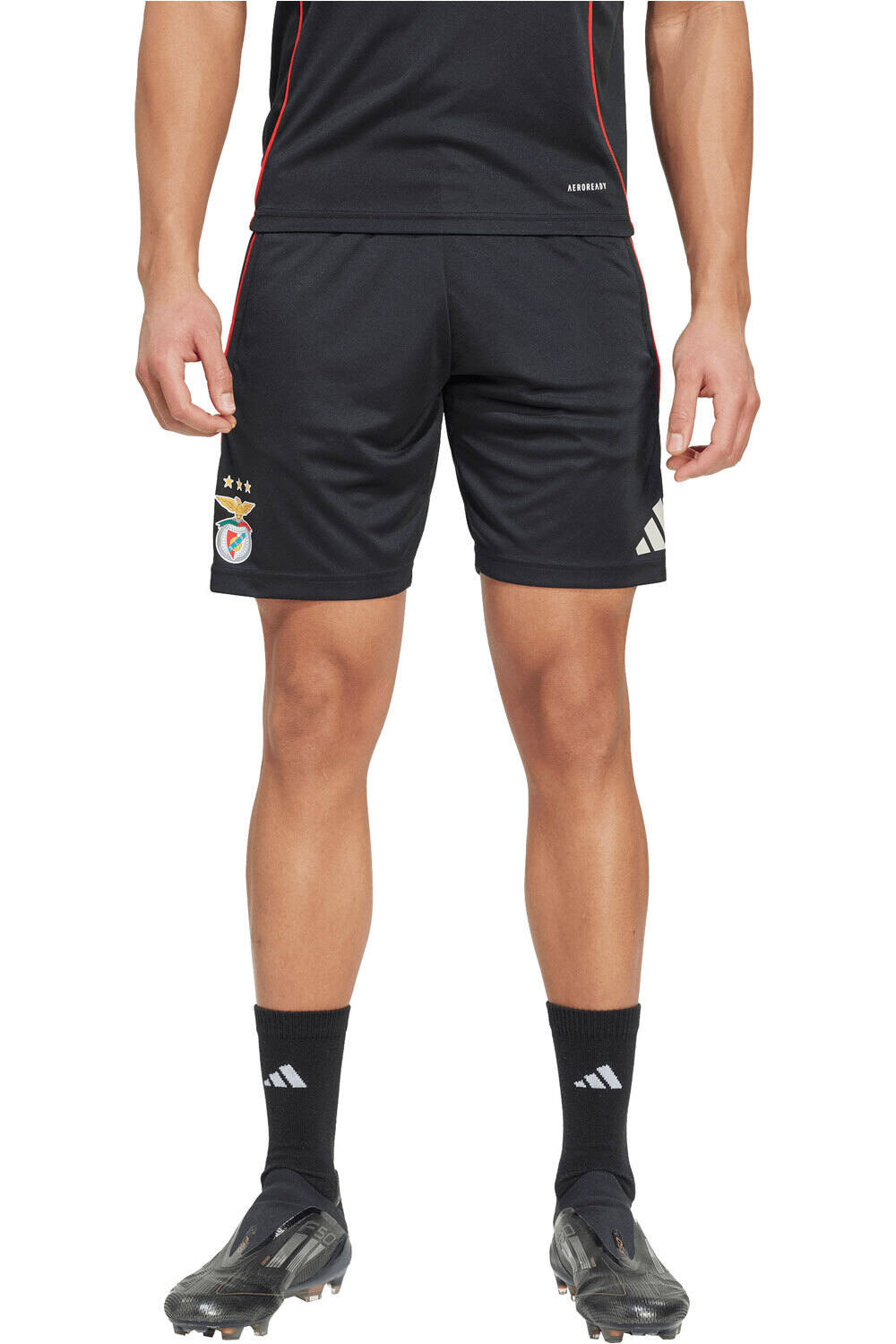 adidas pantalones fútbol oficiales BENFICA 26 TR SHO vista frontal