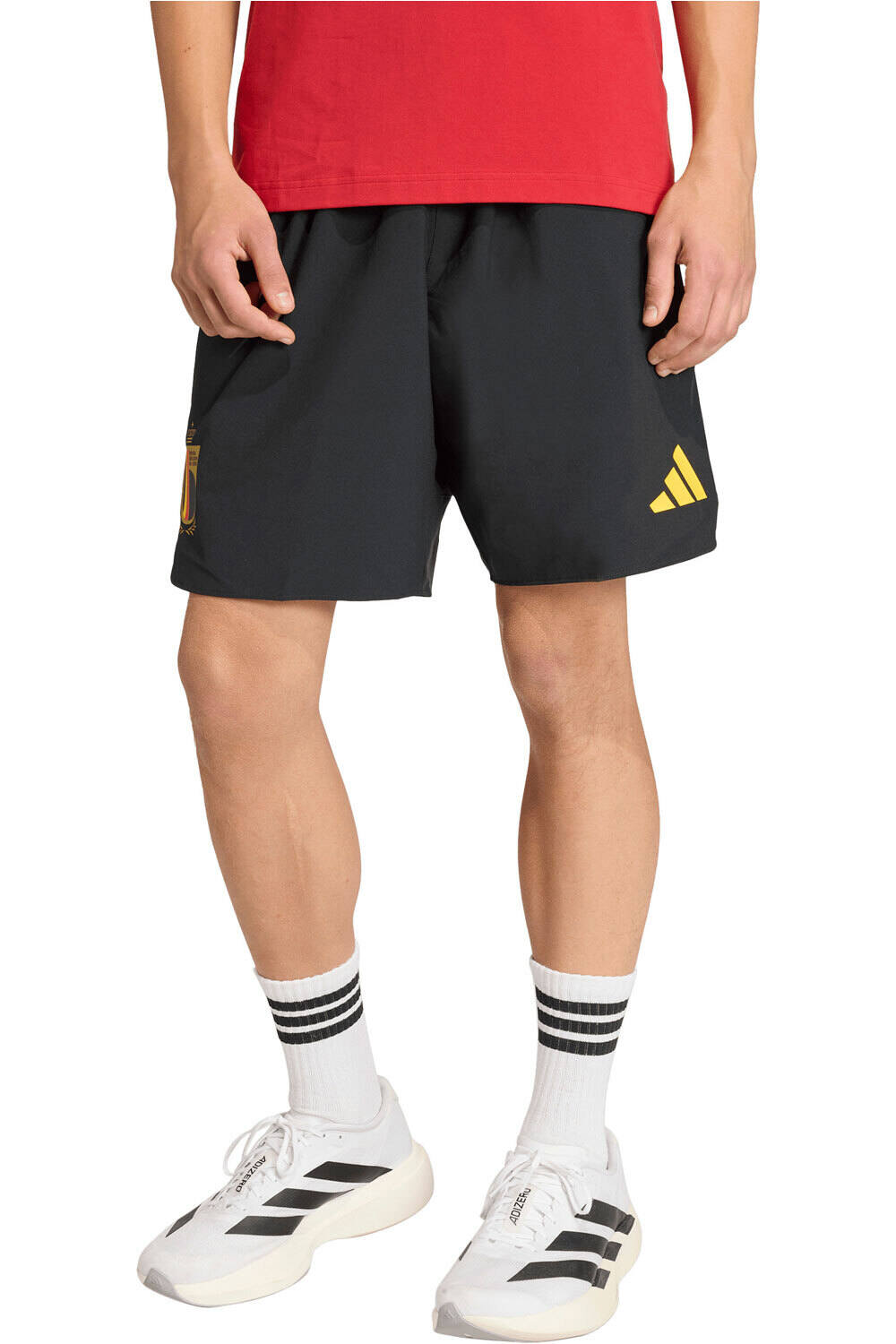 adidas pantalones fútbol oficiales BLGICA TIRO TECH vista frontal