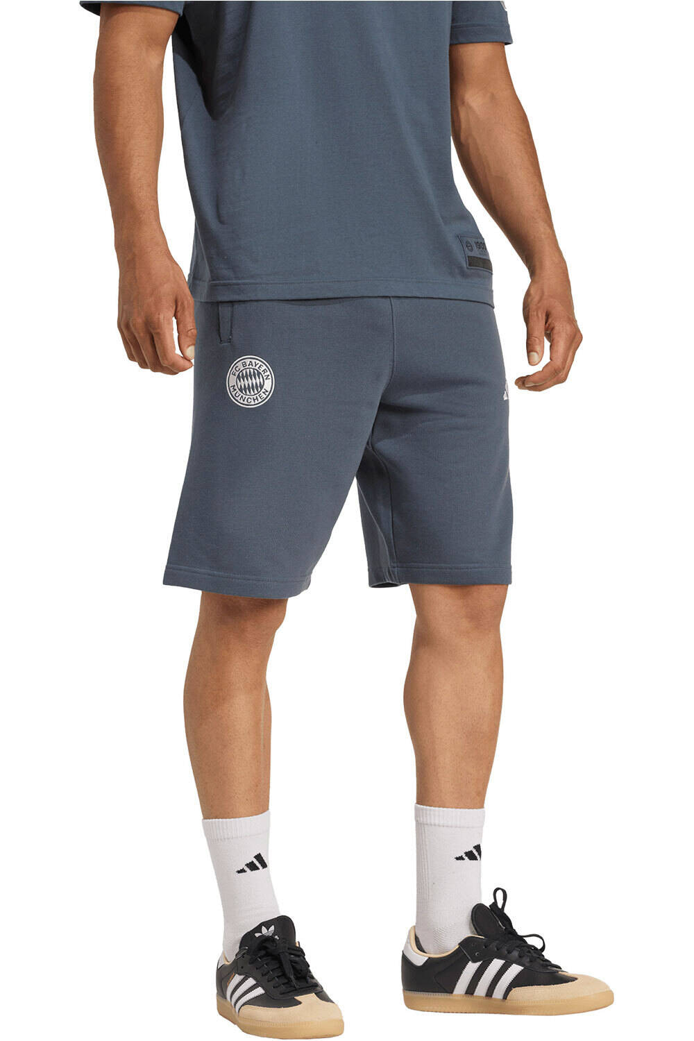 adidas pantalones fútbol oficiales B.MUNICH 26 US SHO vista detalle