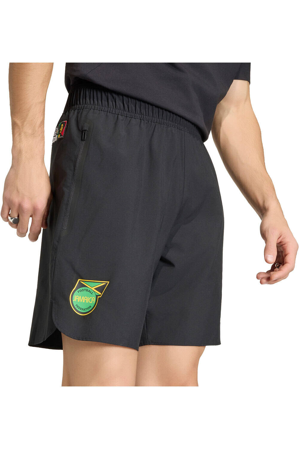 adidas pantalones fútbol oficiales JAMAICA TIRO TRAVEL vista detalle