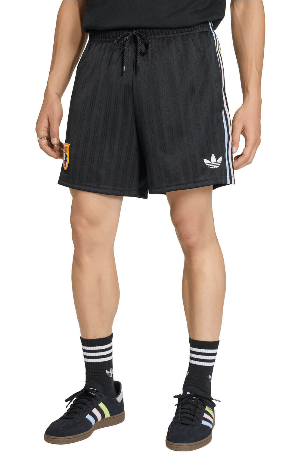 adidas pantalones fútbol oficiales JAPN ORIGINALS vista frontal