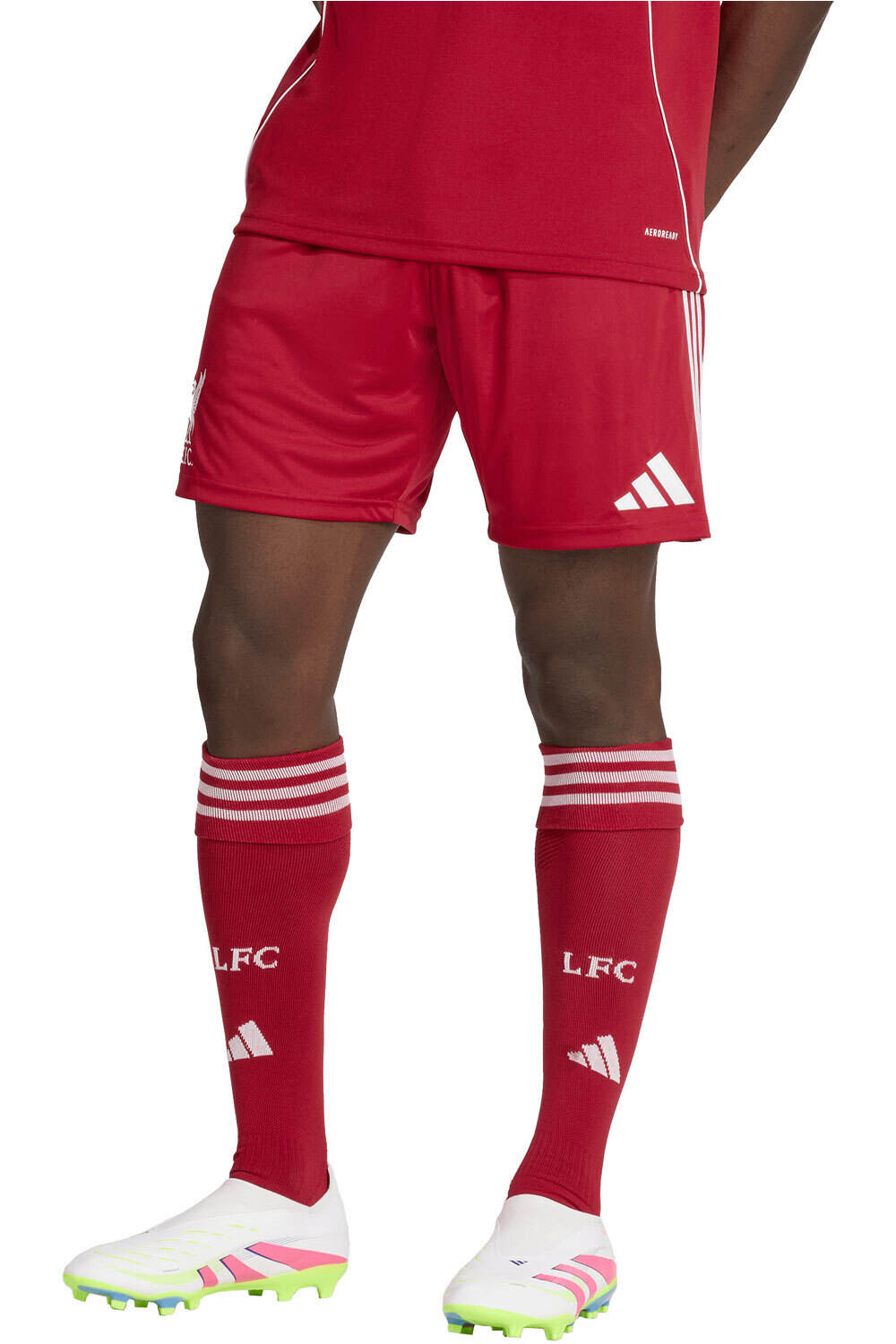 adidas pantalones fútbol oficiales LIVERPOOL 26 H SHO vista frontal