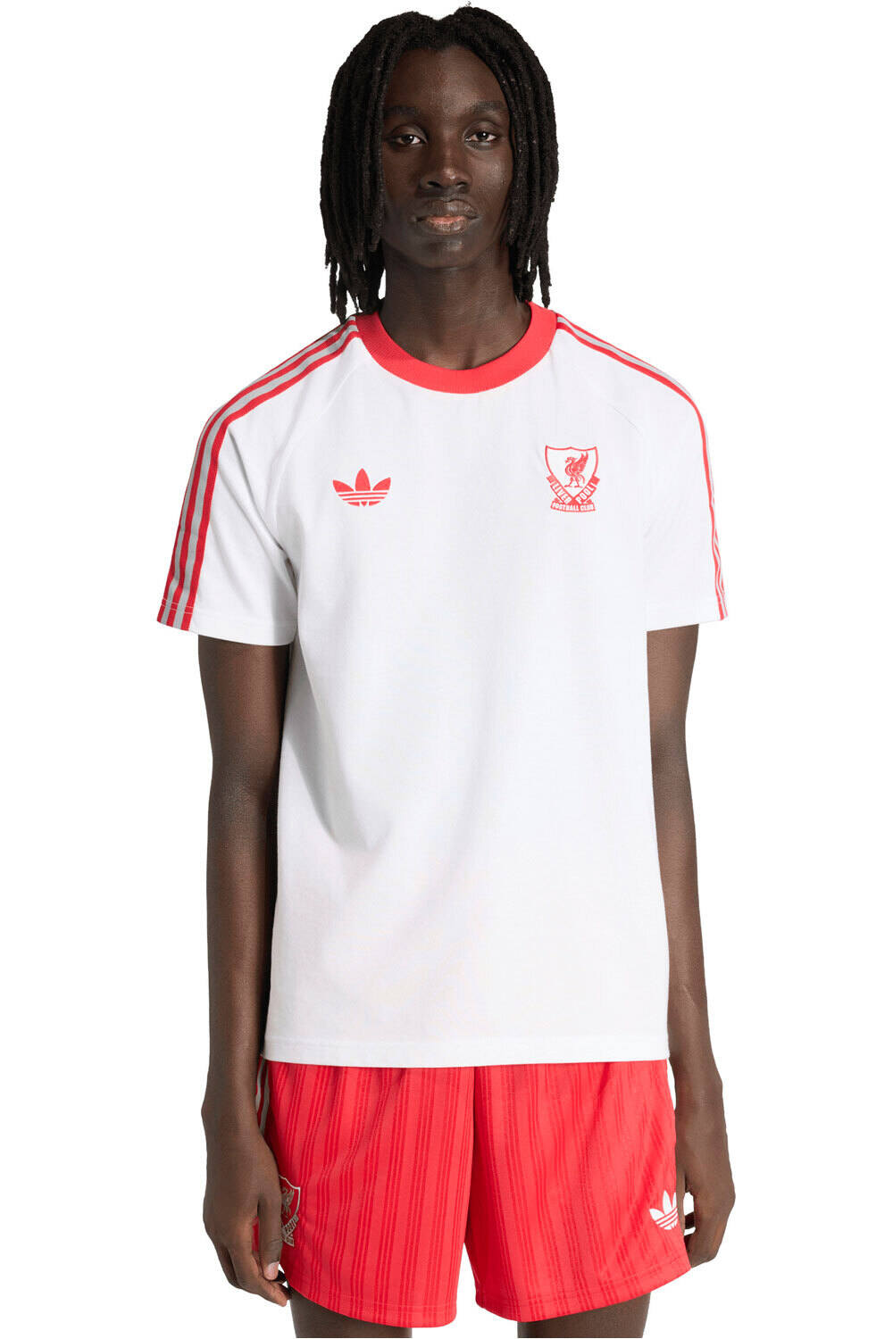 adidas pantalones fútbol oficiales LIVERPOOL FC ORIGINALS vista frontal