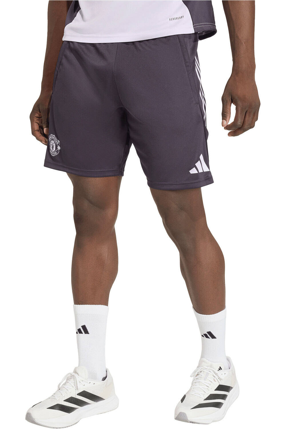 adidas pantalones fútbol oficiales MANCHESTER U TIRO 25 COMPETITION vista frontal