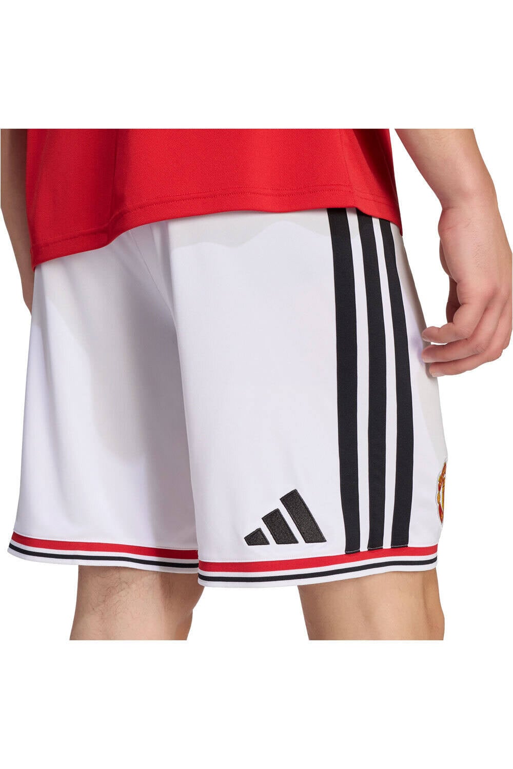 adidas pantalones fútbol oficiales MANCHESTER UNITED 1a EQUIPACIN 26/27 vista detalle