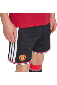 adidas pantalones fútbol oficiales MANCHESTER UNITED 1a EQUIPACIN 26/27 vista detalle