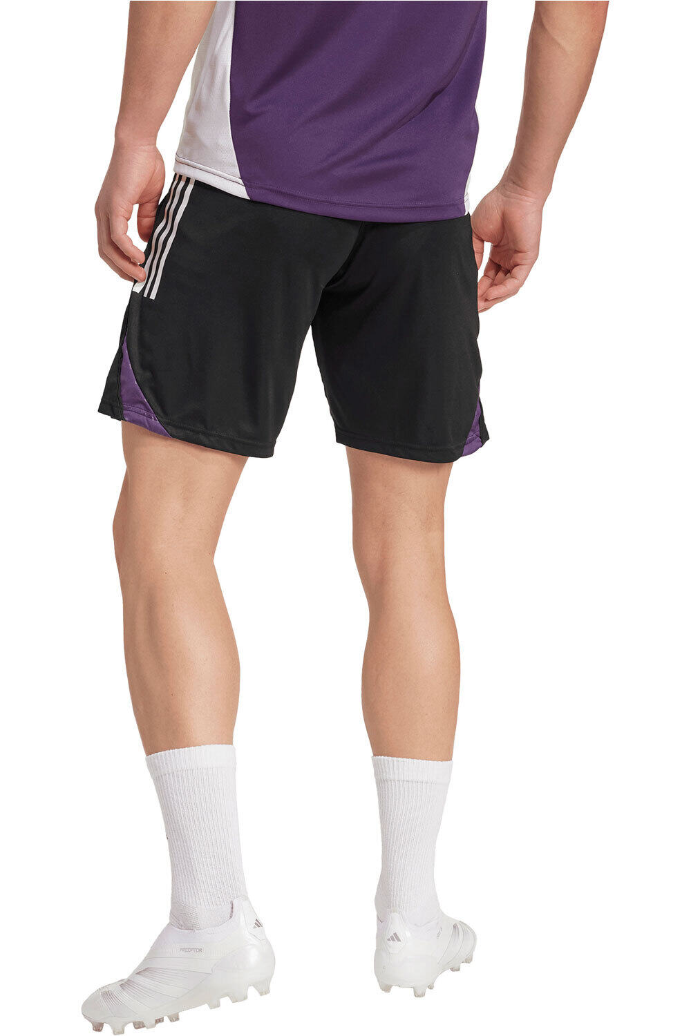 adidas pantalones fútbol oficiales M.UNITED 26 TR SHO vista trasera