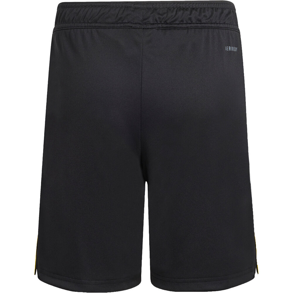 adidas pantalones fútbol oficiales niño 3 EQUIPACIN MANCHESTER UNITED 25/26 vista trasera