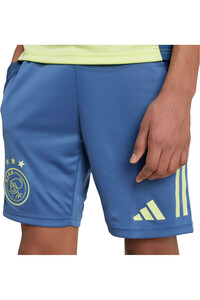 adidas pantalones fútbol oficiales niño AJAX 25 TR SHO Y vista detalle