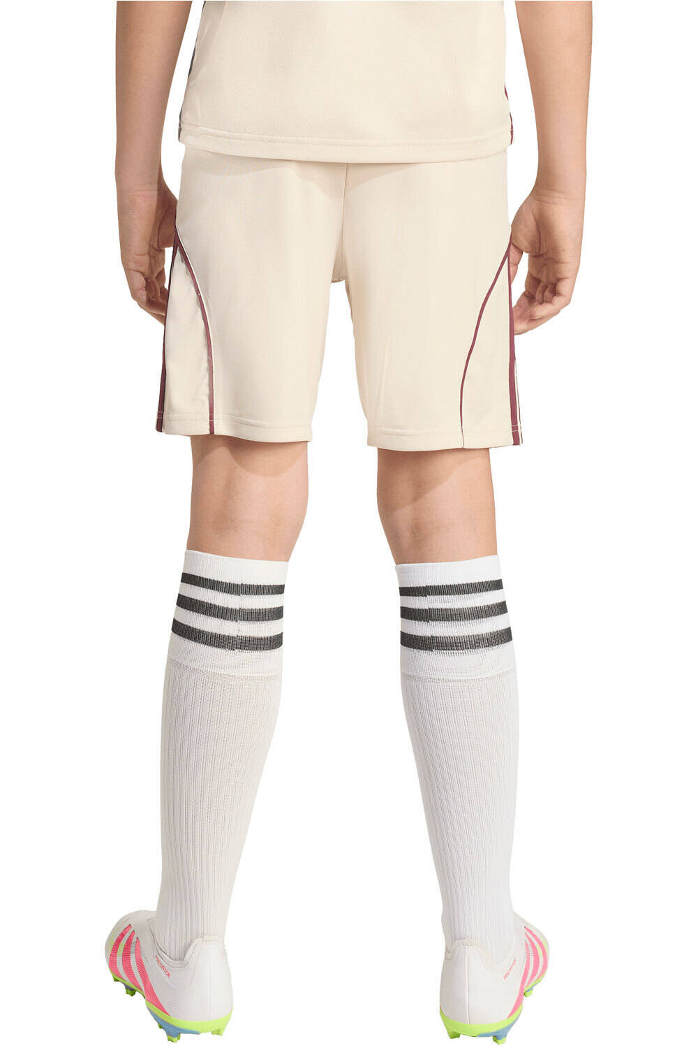 adidas pantalones fútbol oficiales niño AJAX 26 3 SHO Y vista trasera