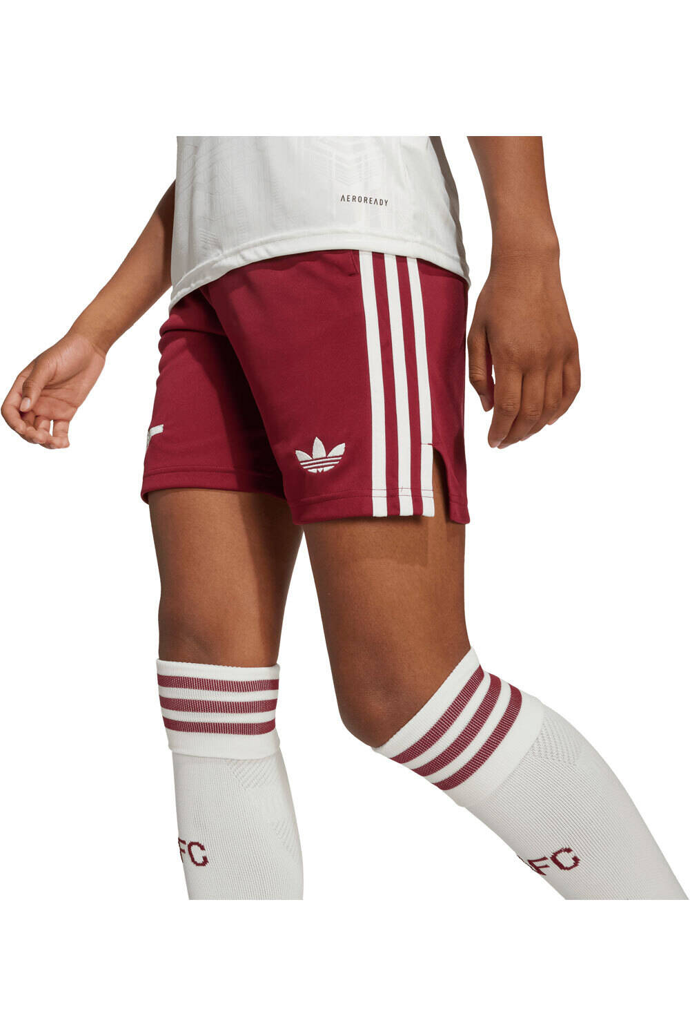 adidas pantalones fútbol oficiales niño ARSENAL 26 3 SHO Y vista detalle