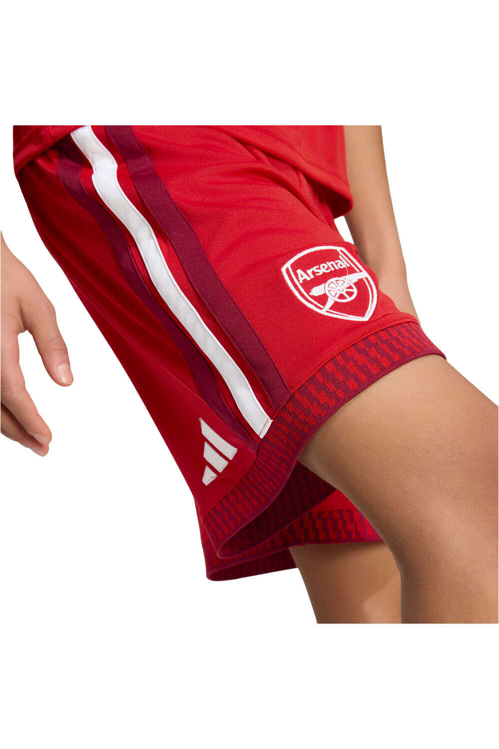 adidas pantalones fútbol oficiales niño ARSENAL FC 26/27 vista detalle