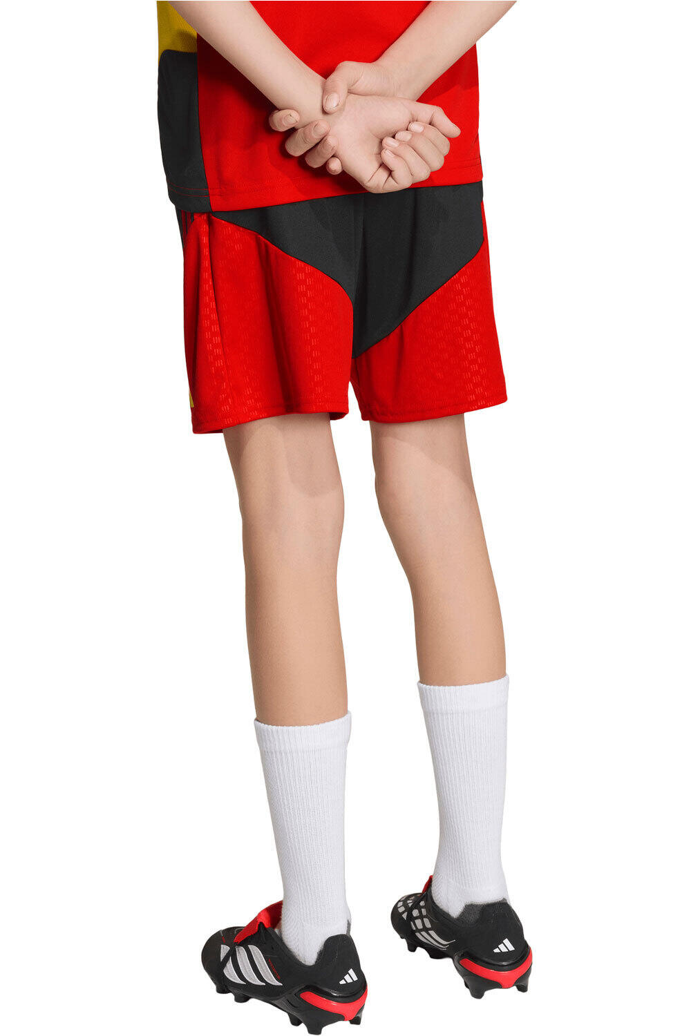 adidas pantalones fútbol oficiales niño ENTRENAMIENTO BLGICA 26 TIRO vista trasera