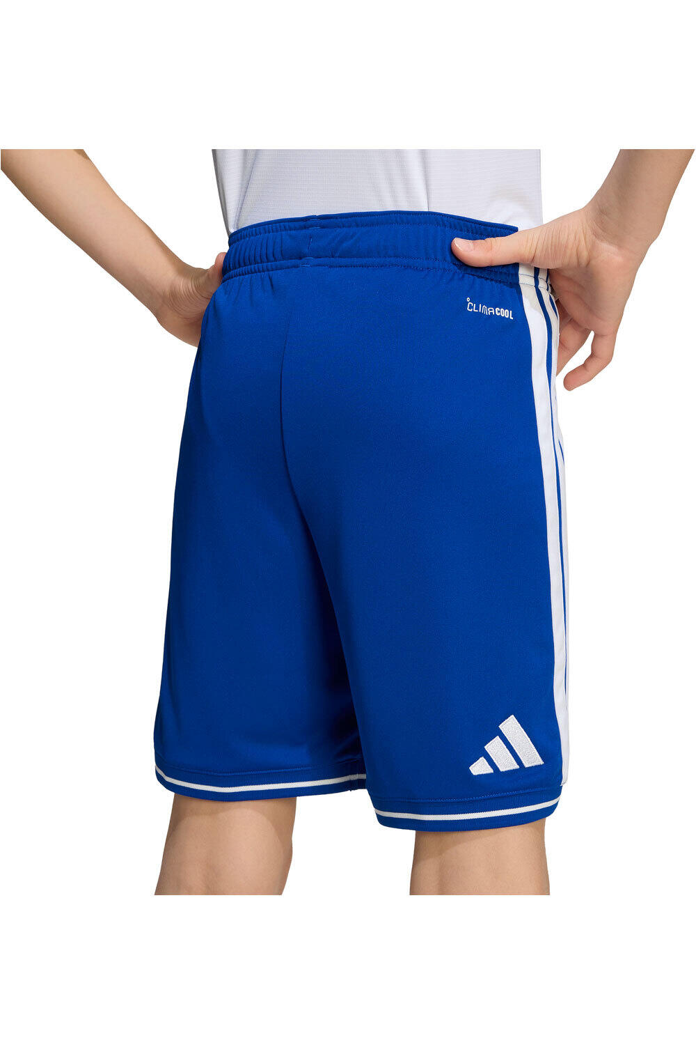 adidas pantalones fútbol oficiales niño EPO H SHO Y vista detalle