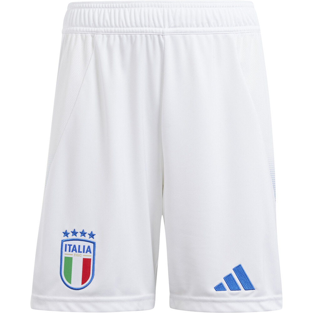 adidas pantalones fútbol oficiales niño ITALIA 24 H SHO Y vista frontal