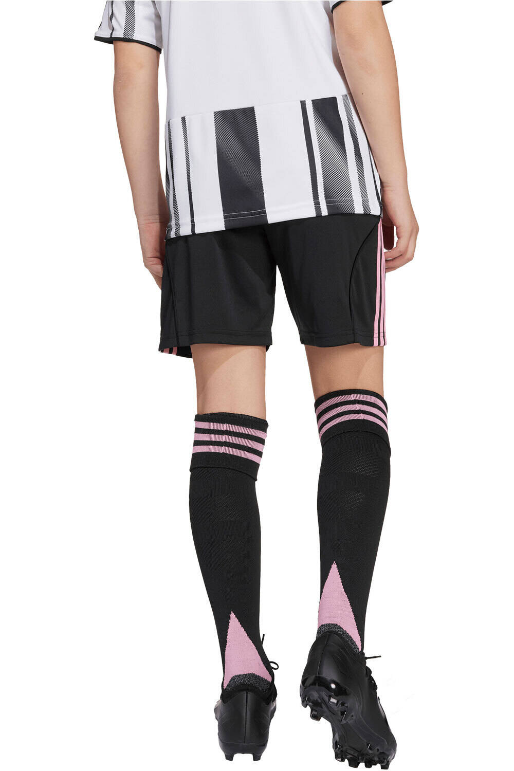 adidas pantalones fútbol oficiales niño JUVENTUS 26 H SHO Y vista trasera