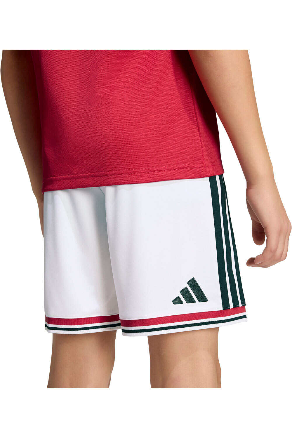adidas pantalones fútbol oficiales niño MANCHESTER UNITED 26/27 03