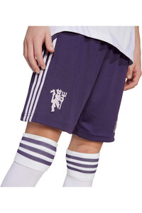 adidas pantalones fútbol oficiales niño M.UNITED 26 A SHO Y vista detalle