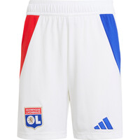 adidas pantalones fútbol oficiales niño O.LYON 25 H SHO Y vista frontal