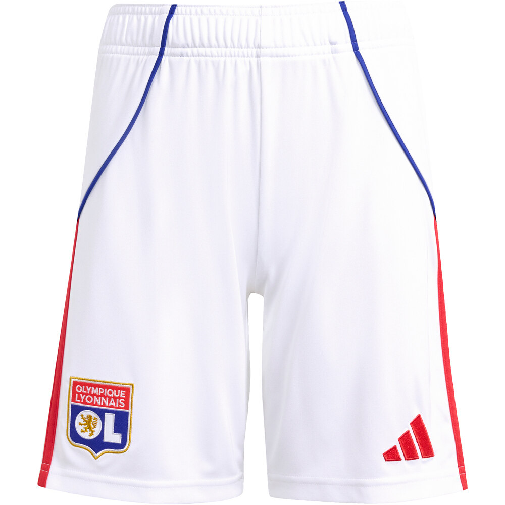 adidas pantalones fútbol oficiales niño O.LYON 26 H SHO Y 04
