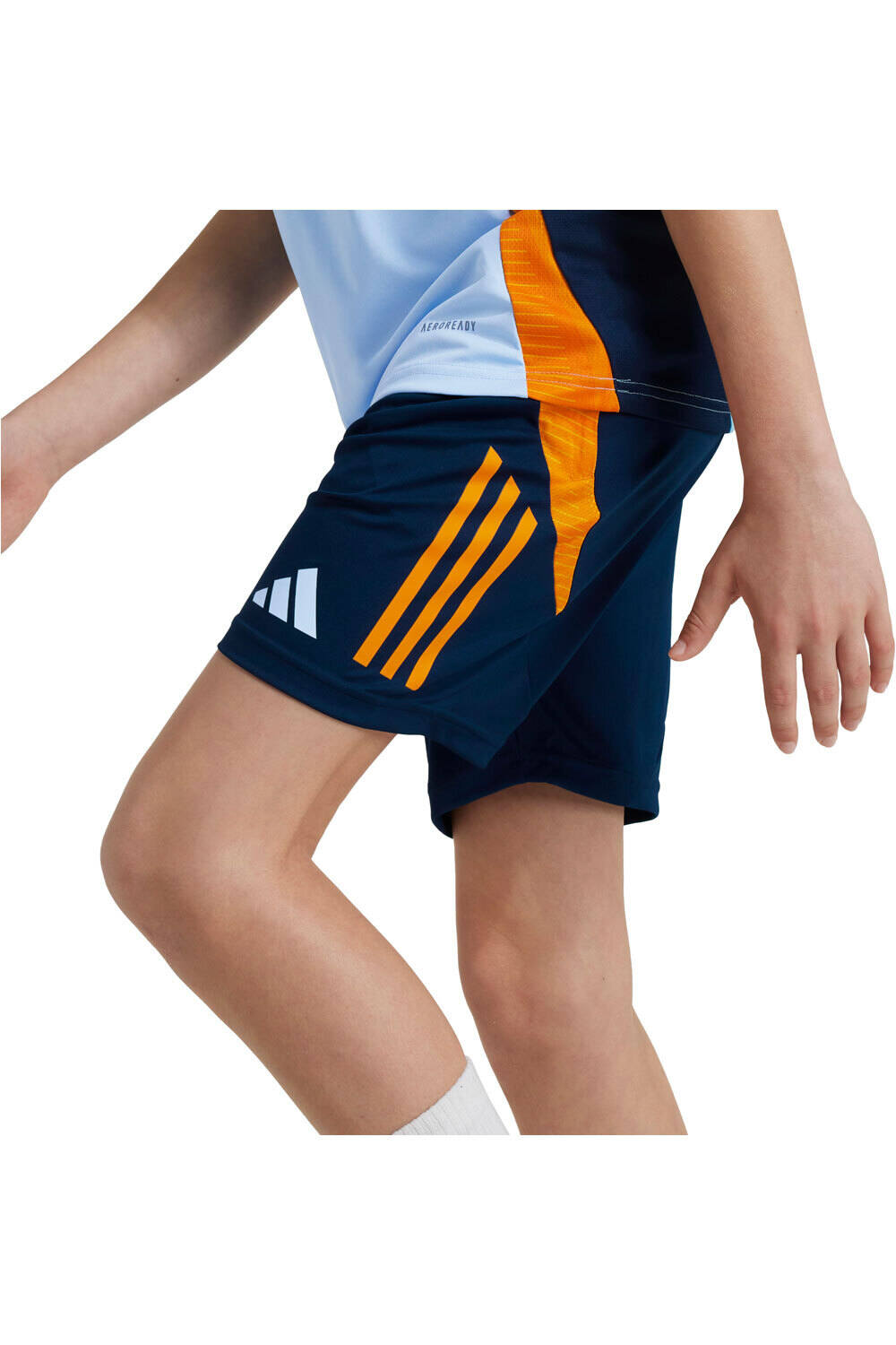 adidas pantalones fútbol oficiales niño R.MADRID 25 TR SHO Y 03