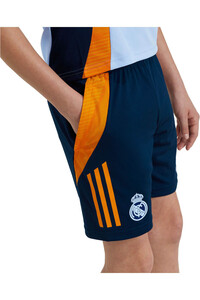 adidas pantalones fútbol oficiales niño R.MADRID 25 TR SHO Y vista detalle