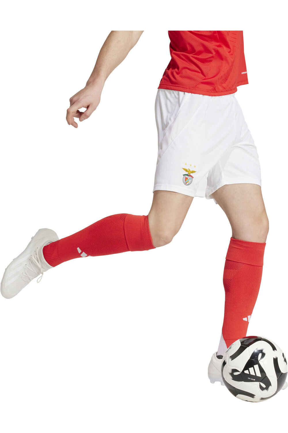 adidas pantalones fútbol oficiales niño SLB H SHO vista detalle