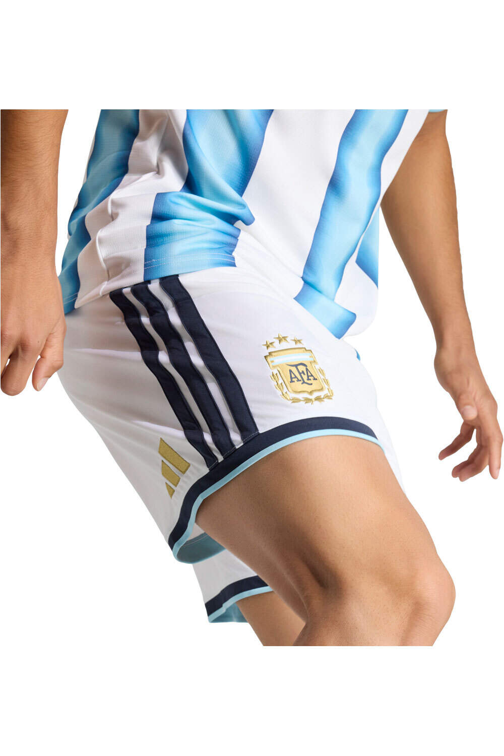 adidas pantalones fútbol oficiales PRIMERA EQUIPACIN ARGENTINA 26 vista detalle