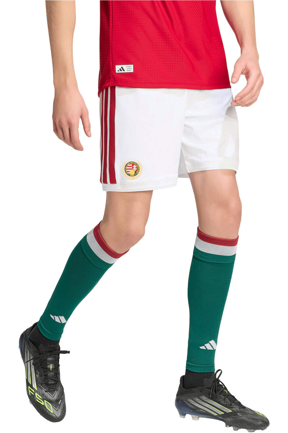 adidas pantalones fútbol oficiales PRIMERA EQUIPACION HUNGRIA 26 OFICIAL vista frontal