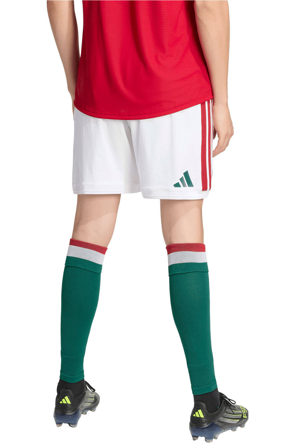 adidas pantalones fútbol oficiales PRIMERA EQUIPACION HUNGRIA 26 OFICIAL vista trasera