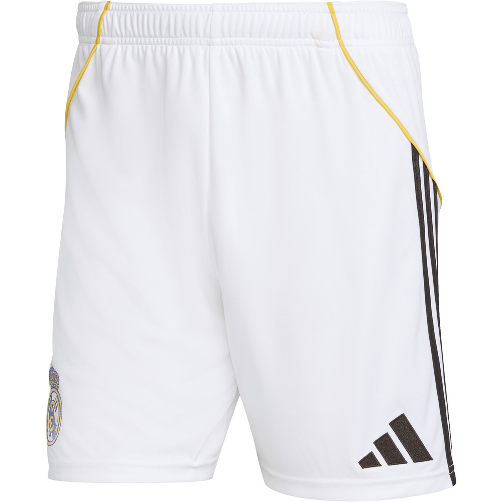 adidas pantalones fútbol oficiales R.MADRID 26 H SHO vista frontal